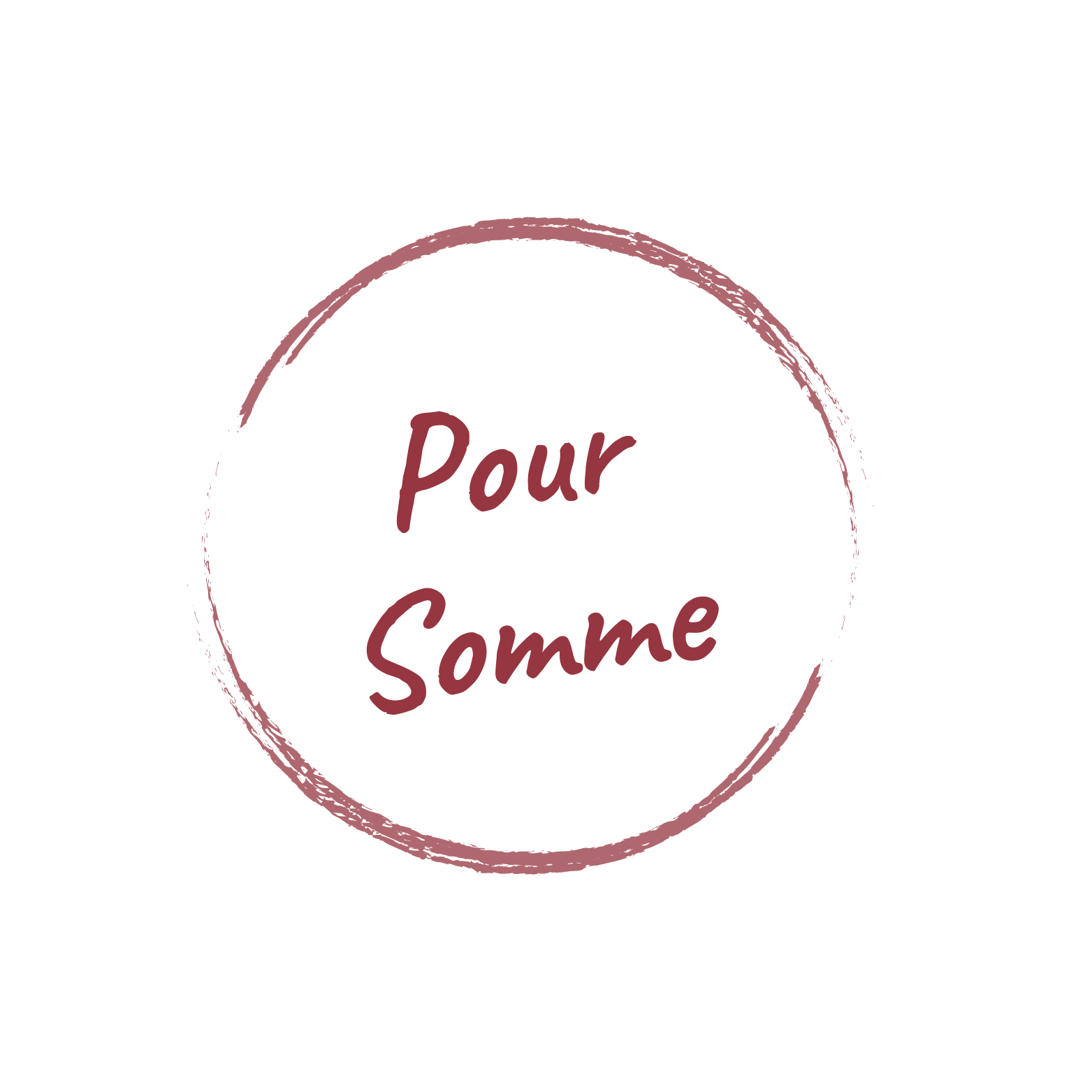 Pour Somme logo with red text